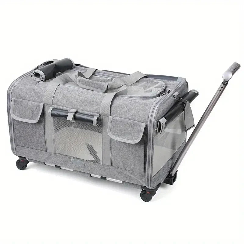 Sac de Transport Chat Chariot Grandes Races