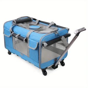 Sac de Transport Chat Grand Trolley Amovible
