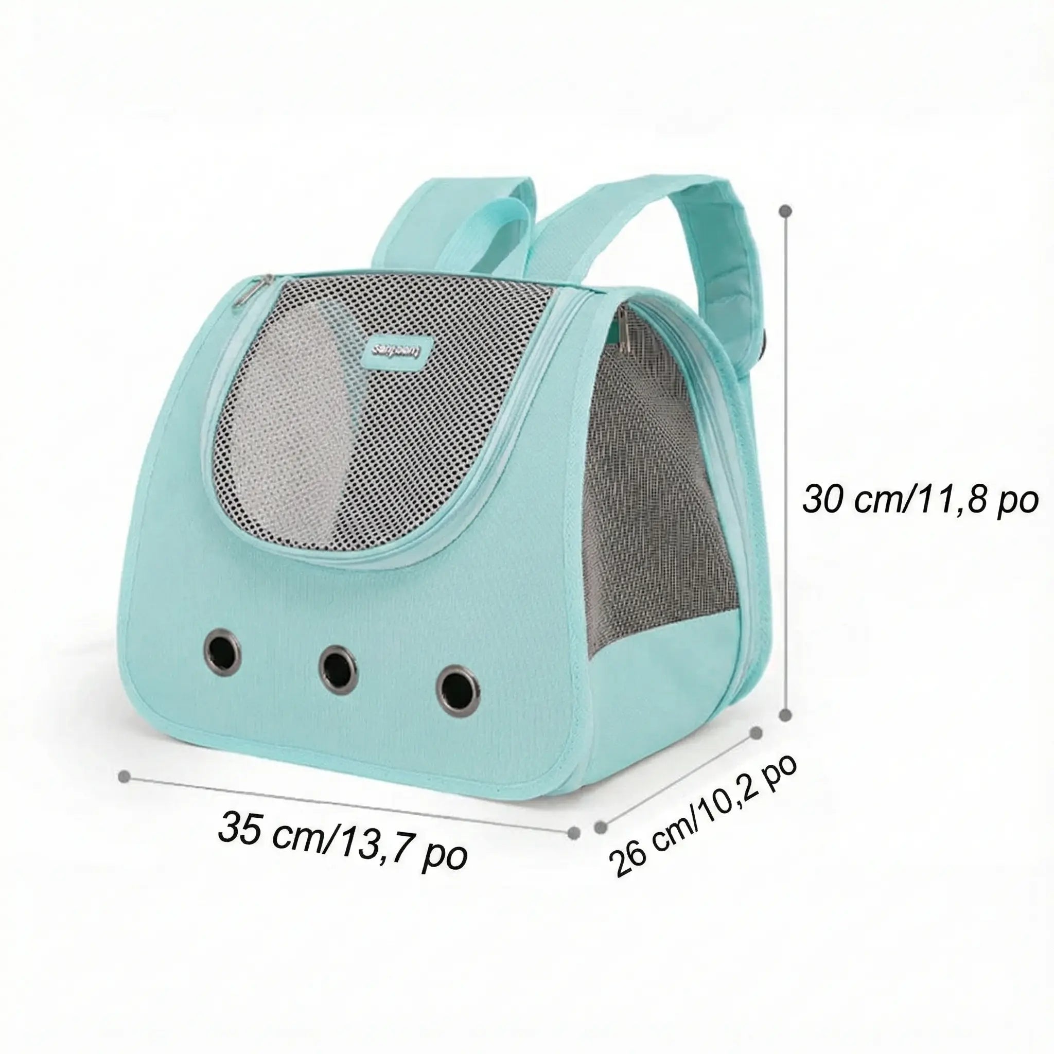 Sac de Transport Chat à Bretelles Respirant
