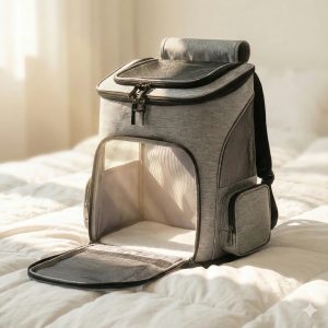 Sac de Transport Chat Dorsal Extensible Aéré