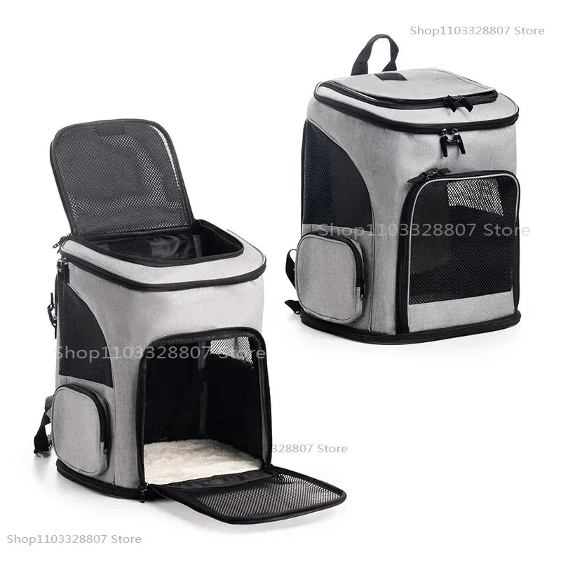 Sac de Transport Chat Dorsal Extensible Nylon