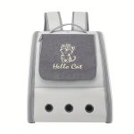 Sac de Transport Chat Dorsal Respirant