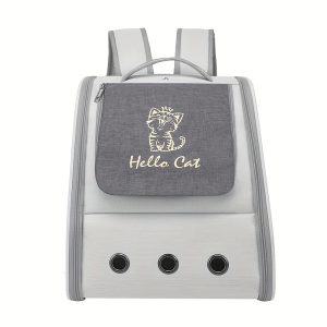 Sac de Transport Chat Dorsal Respirant