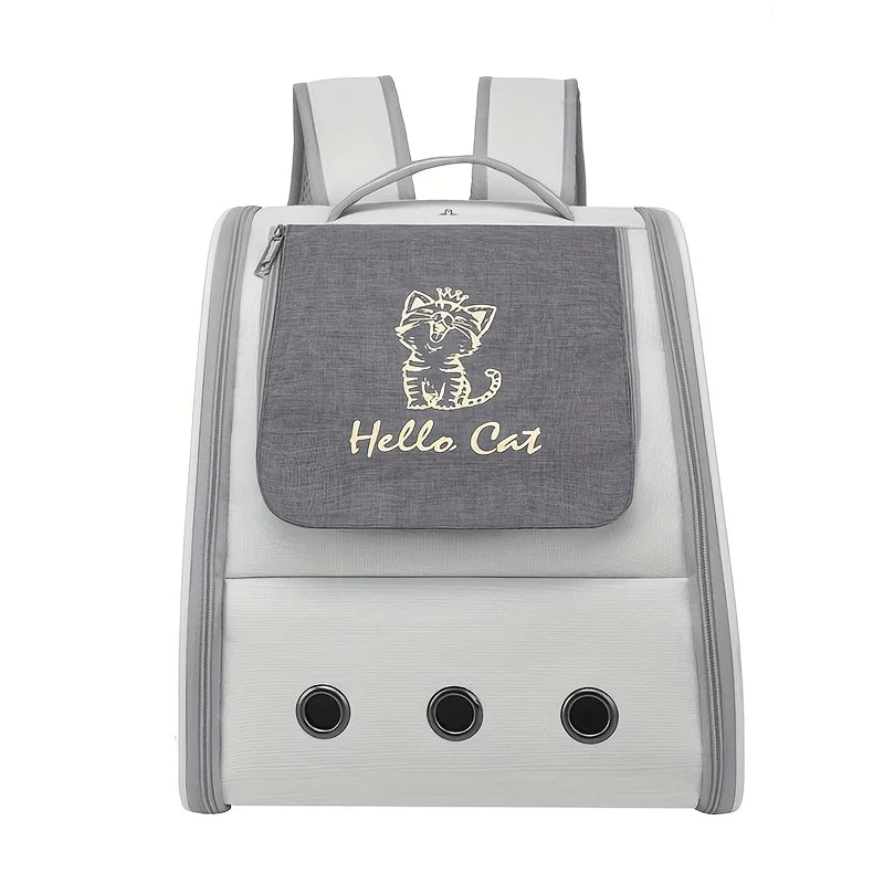 Sac de Transport Chat Dorsal Respirant