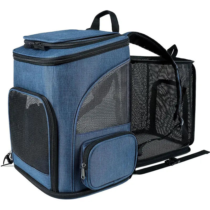 Sac de Transport Chat Souple Ventilé