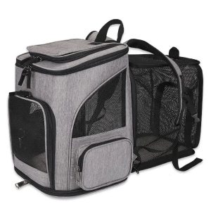 Sac de Transport Chat Dos Extensible Oxford