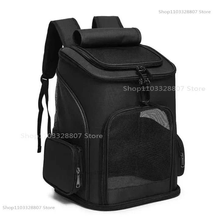 Sac de Transport Chat Dorsal Aéré Compact