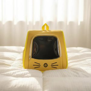 Photo produit de Sac de Transport Chat à Bretelles Transparent - Vue 1