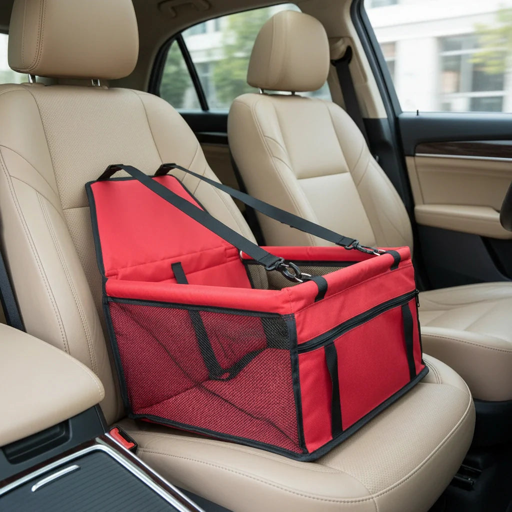 Photo produit de Sac de Transport Chat Auto Pliable Harnais - Vue 3