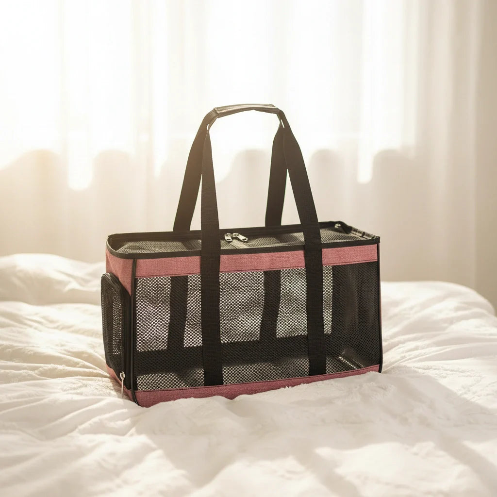 Photo produit de Sac de Transport Chat Déplacement Aéré - Vue 1