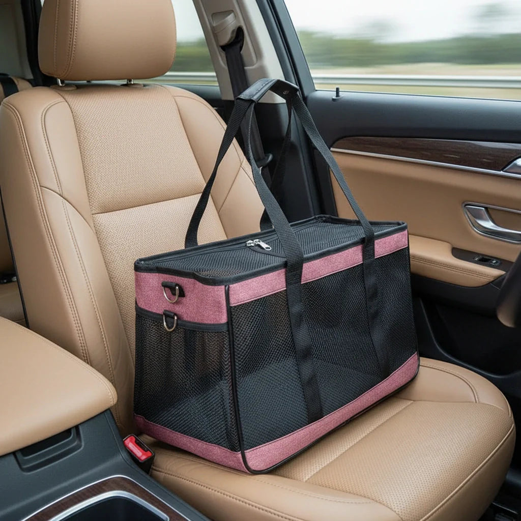 Photo produit de Sac de Transport Chat Déplacement Aéré - Vue 3