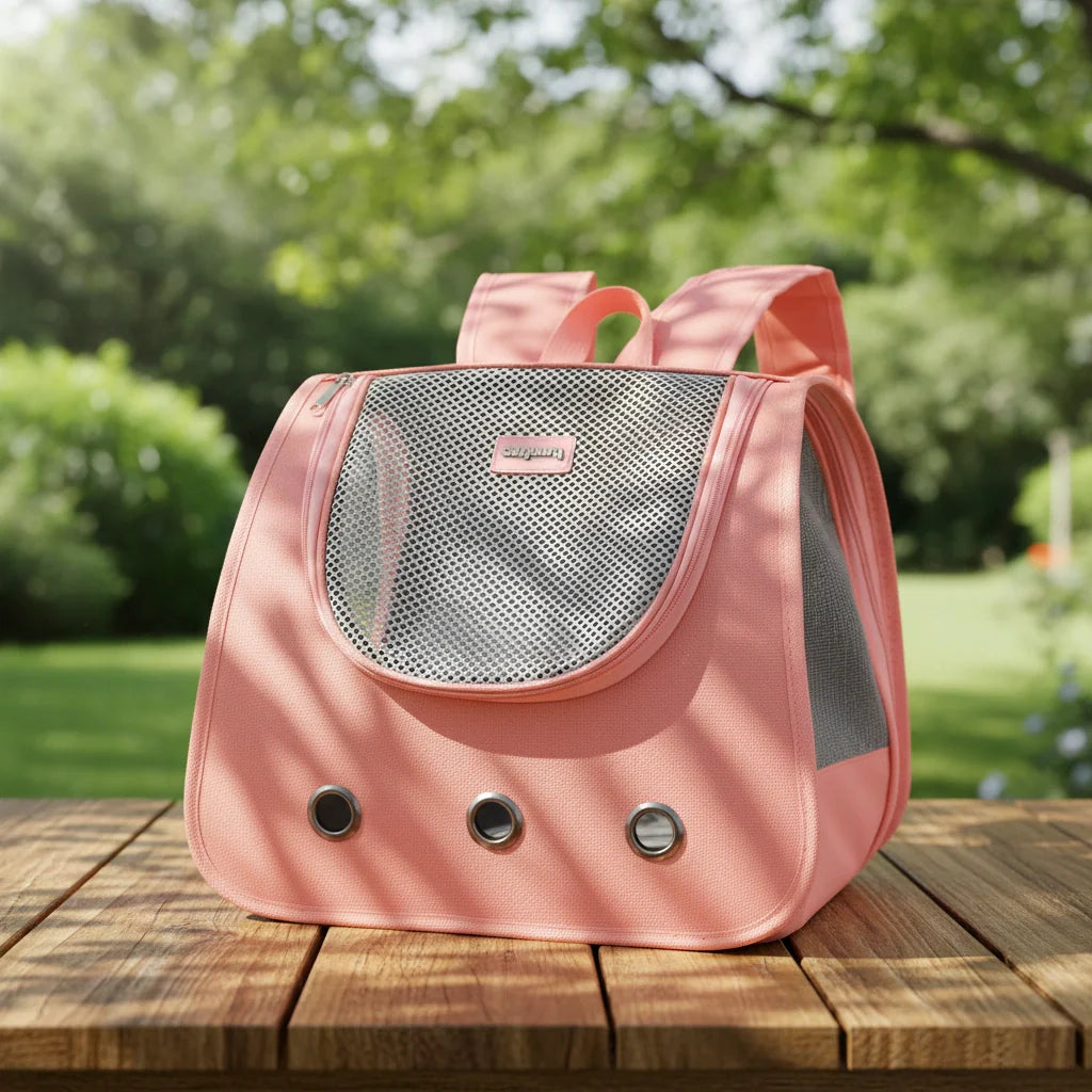 Photo produit de Sac de Transport Chat Type Sac à Dos - Vue 2