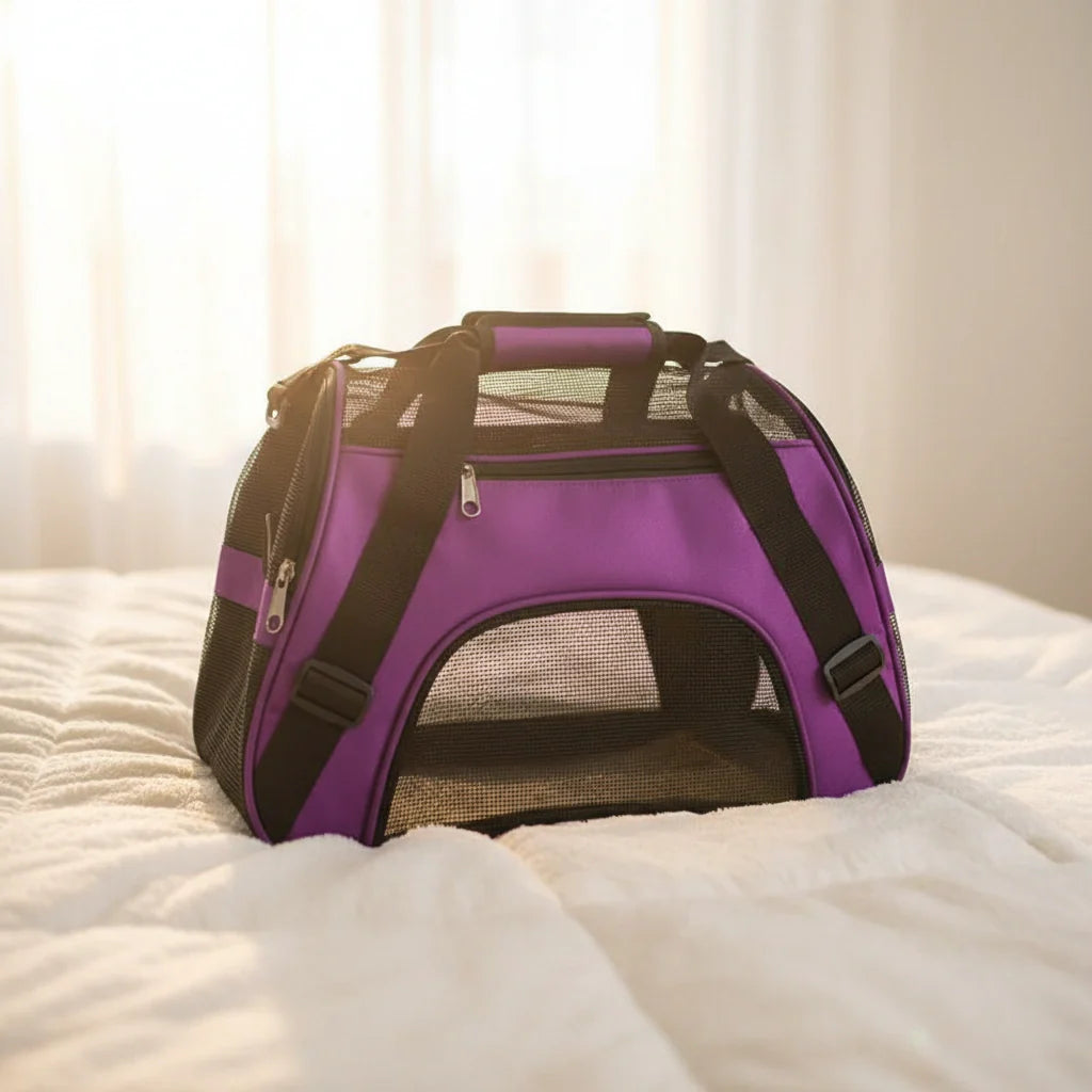Photo produit de Sac de Transport Chat Voyage Aéré - Vue 1