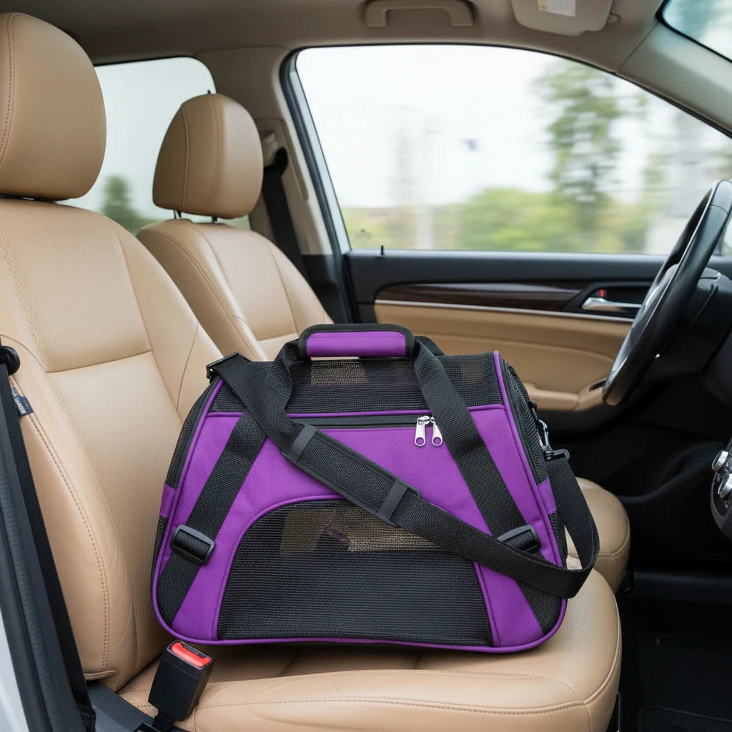 Photo produit de Sac de Transport Chat Voyage Aéré - Vue 3