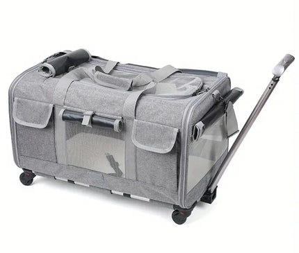 Sac de Transport Chat Chariot Grandes Races