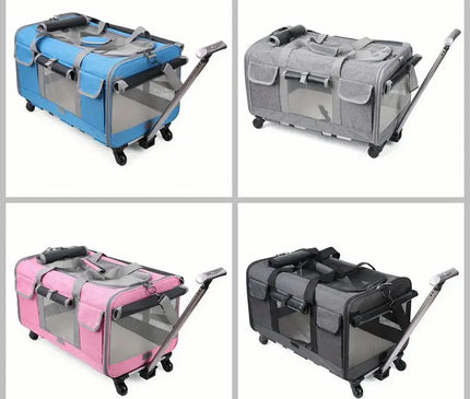 Sac de Transport Chat Chariot Grandes Races