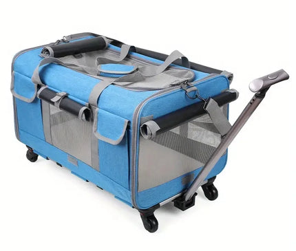 Sac de Transport Chat Grand Trolley Amovible