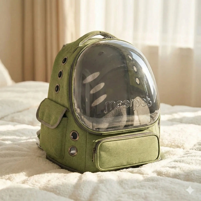 Sac de Transport Chat Voyage Visibilité Optimale