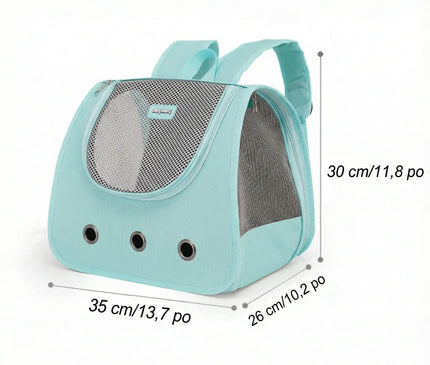 Sac de Transport Chat à Bretelles Respirant