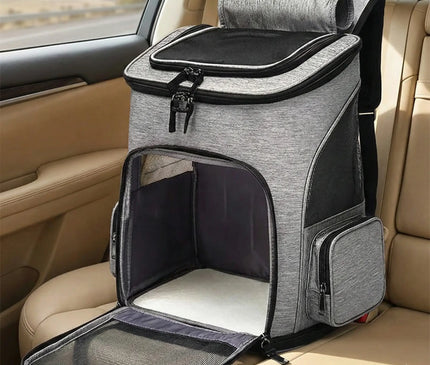 Sac de Transport Chat Dorsal Extensible Aéré