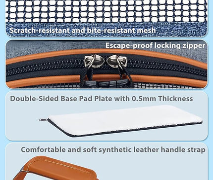 Sac de Transport Chat Respirant Poches Multiples