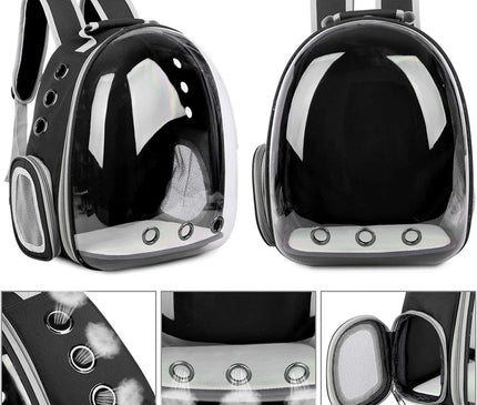 Sac de Transport Chat Dorsal Transparent Capsule