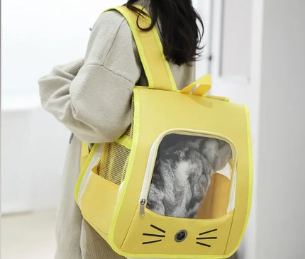 Sac de Transport Chat Sac à Dos Visible
