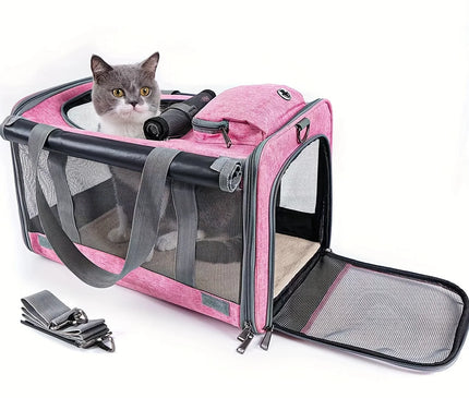 Sac de Transport Chat Souple Ventilé