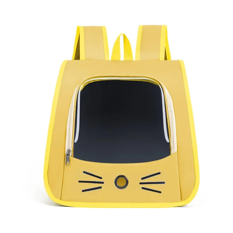 Sac de Transport Chat à Bretelles Transparent