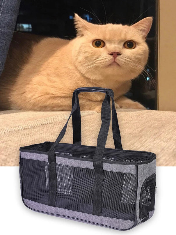 Sac de Transport Chat Maille Respirante