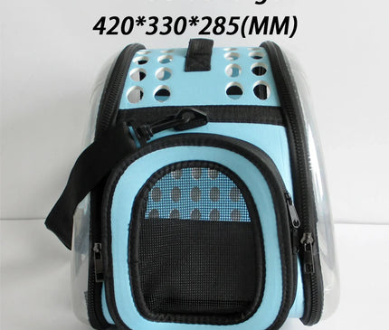 Sac de Transport Chat Transparent Pliable