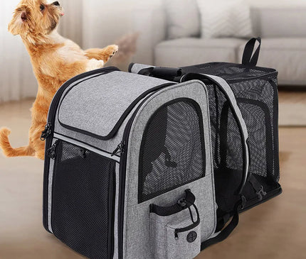 Sac de Transport Chat Portable Respirant Oxford