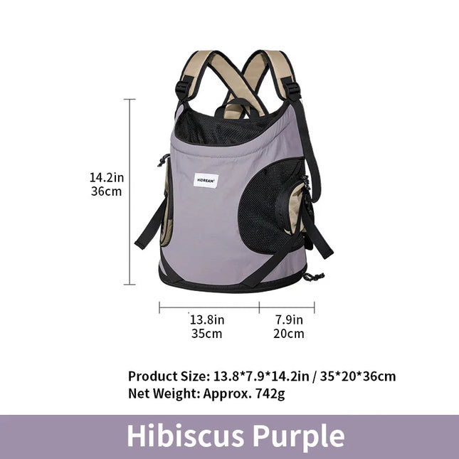 Sac de Transport Chat Poitrine Respirant