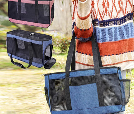 Sac de Transport Chat Déplacement Aéré