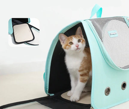 Sac de Transport Chat Respirant Pliable