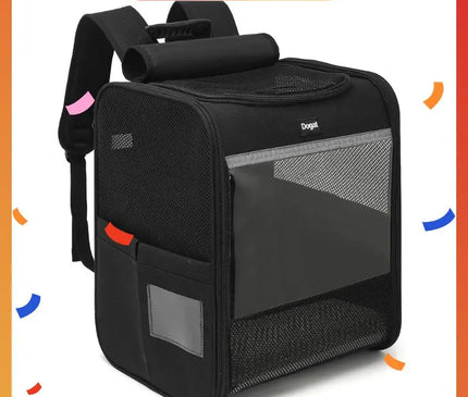 Sac de Transport Chat pour Dos Grandes Races Respirant
