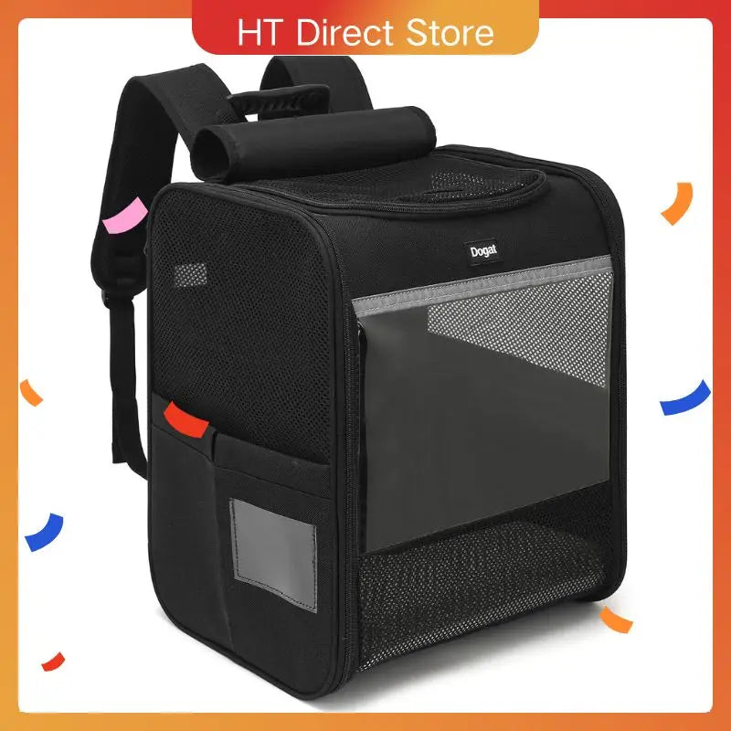 Sac de Transport Chat pour Dos Grandes Races Respirant