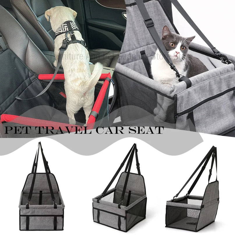 Sac de Transport Chat Siège Auto Pliable