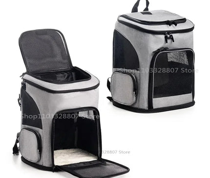 Sac de Transport Chat Dorsal Grande Capacité Aéré
