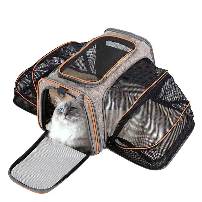 Sac de Transport Chat Extensible Ventilé