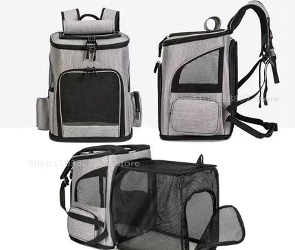 Sac de Transport Chat Dorsal Aéré Compact