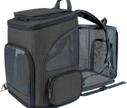 Sac de Transport Chat Dorsal Extensible Respirant