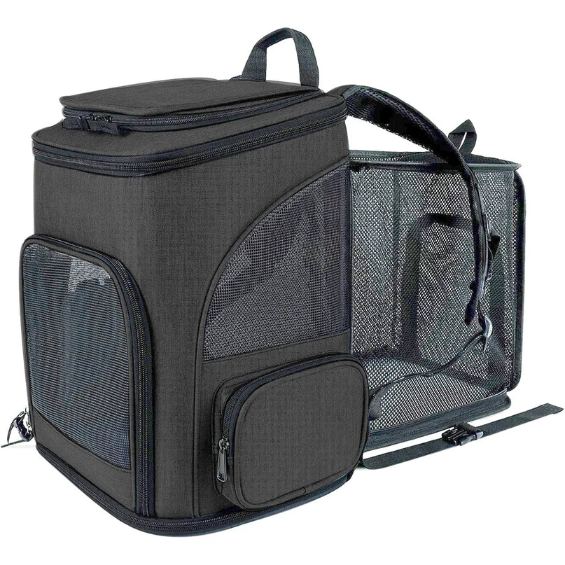 Sac de Transport Chat Dorsal Extensible Respirant