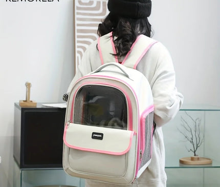 Sac de Transport Chat Dorsal Transparent