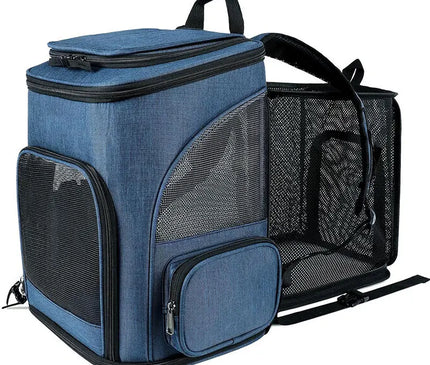 Sac de Transport Chat Extensible Respirant Pliable