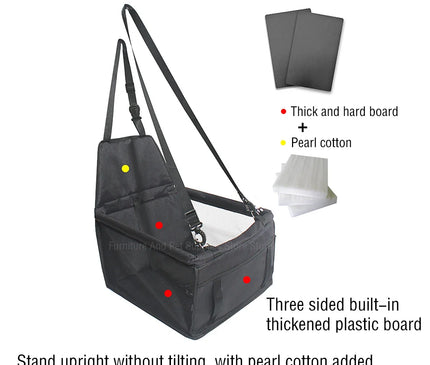 Sac de Transport Chat Auto Pliable Harnais