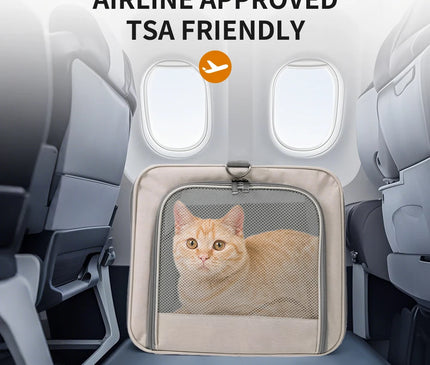 Sac de Transport Chat Chariot Robuste Voyage