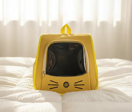Photo produit de Sac de Transport Chat à Bretelles Transparent - Vue 1