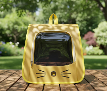 Photo produit de Sac de Transport Chat à Bretelles Transparent - Vue 2