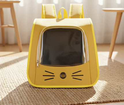 Photo produit de Sac de Transport Chat à Bretelles Transparent - Vue 4
